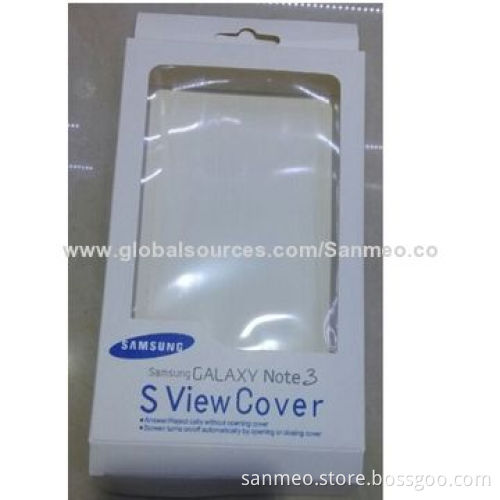 Smart Cover Cases for Samsung Note 3, N9000/N9008 Open Screen Design with IC Intelligent Sleep Chip